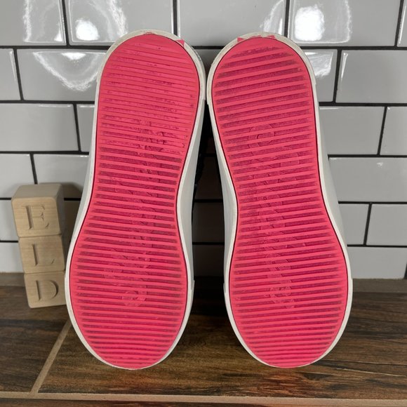 Skechers Street Shoutouts Youth Girl's Size 5 Shoes Black Pink High Top Sneaker - Picture 7 of 12